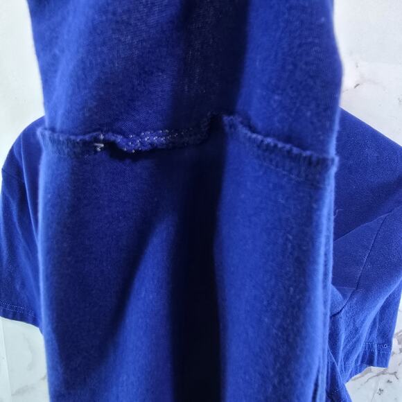 Everlane T Shirt Mens XL Blue Short Sleeve Crew Organic Cotton Cobalt - Picture 8 of 8